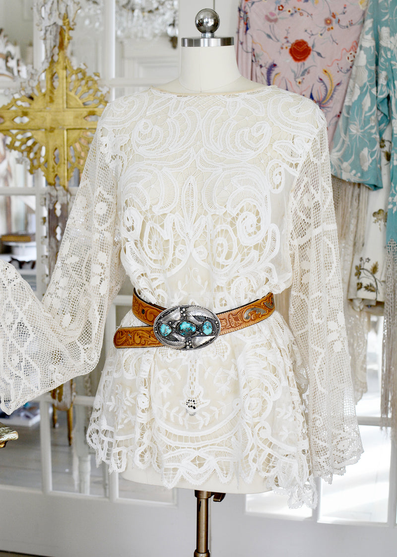 Cream Lace Chatelaine – Jill Garber Couture