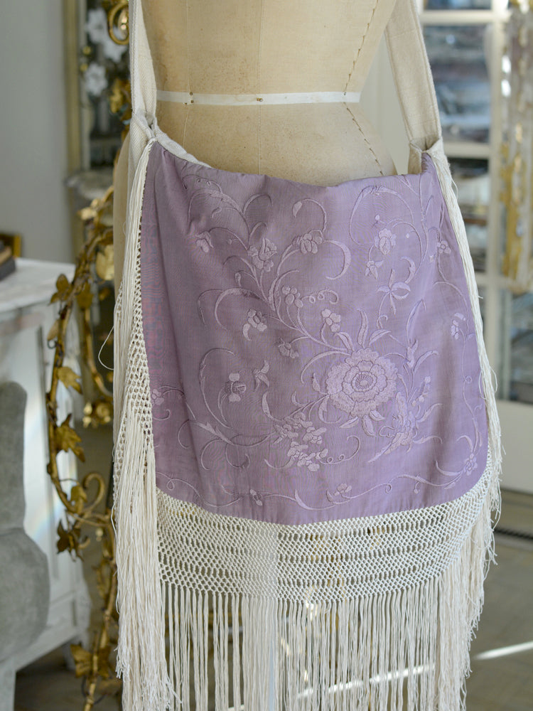 Lavender Messenger Bag